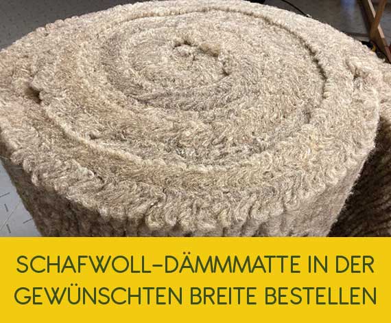 Dämmstoff aus Schafwolle einfach online bestellen - Tobias Tumfart GmbH